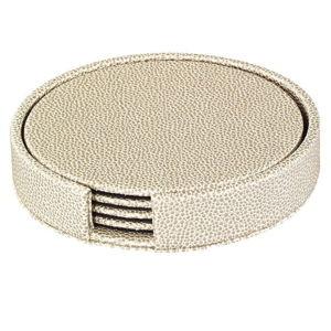 Skate Coaster Pearl Set of 4 from Current Home