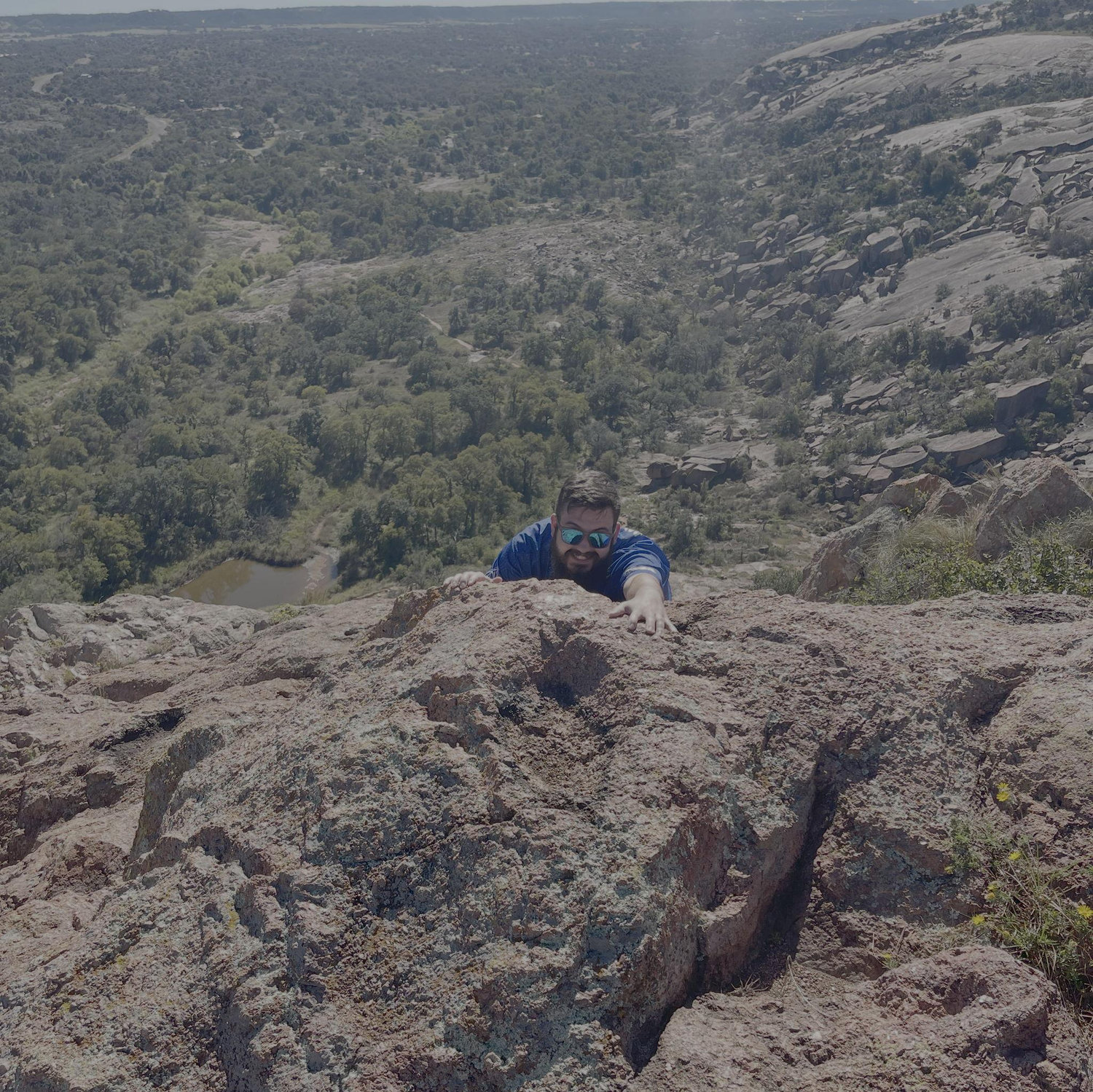 Enchanted Rock, the day Noah asked Hannah to be his girlfriend