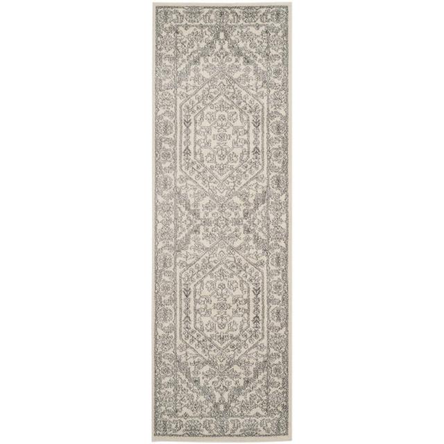 Aldwin Runner - Ivory/Silver (2'6"x8') - Safavieh