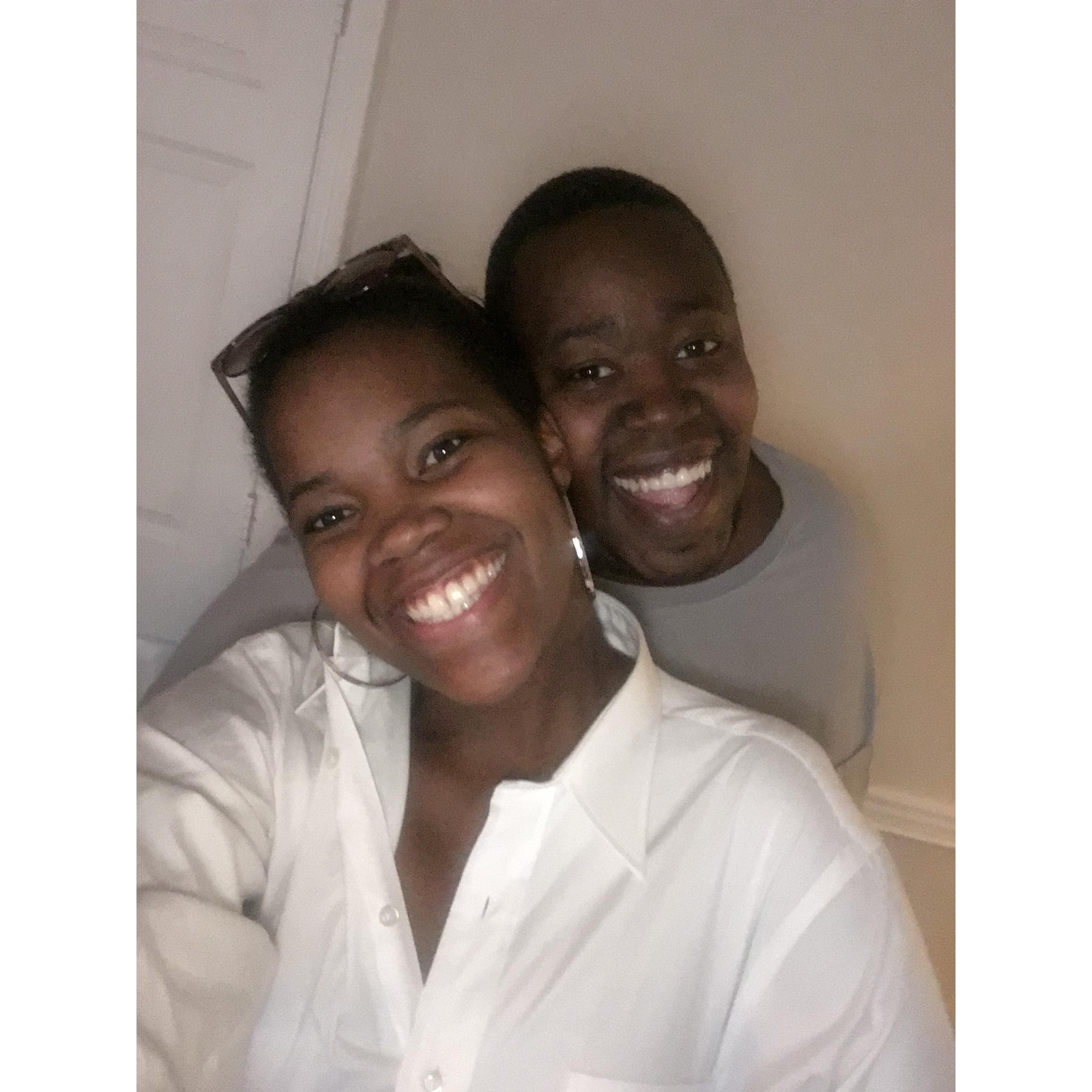 The first official social media photo