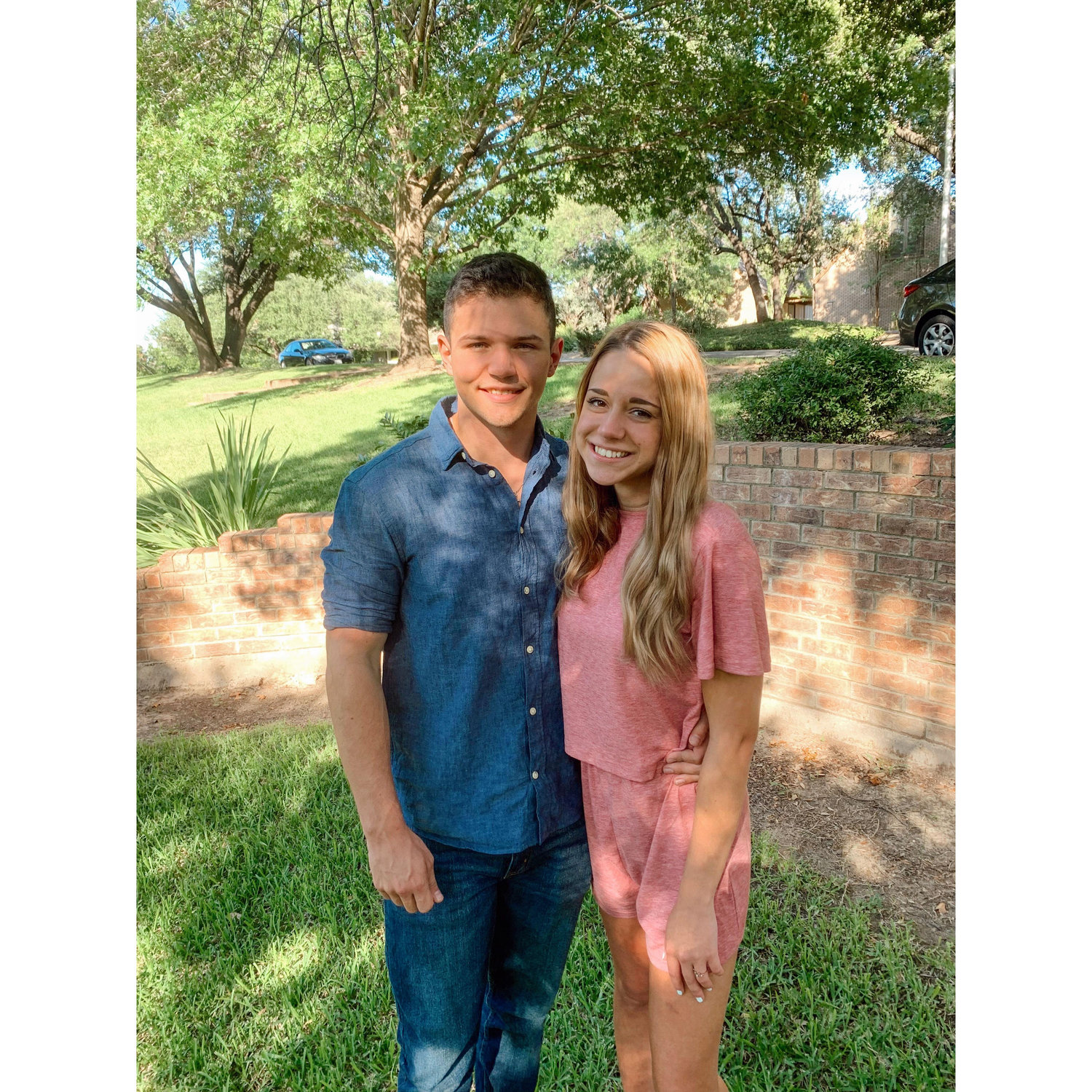 This is one of our first pictures ever! July 2020