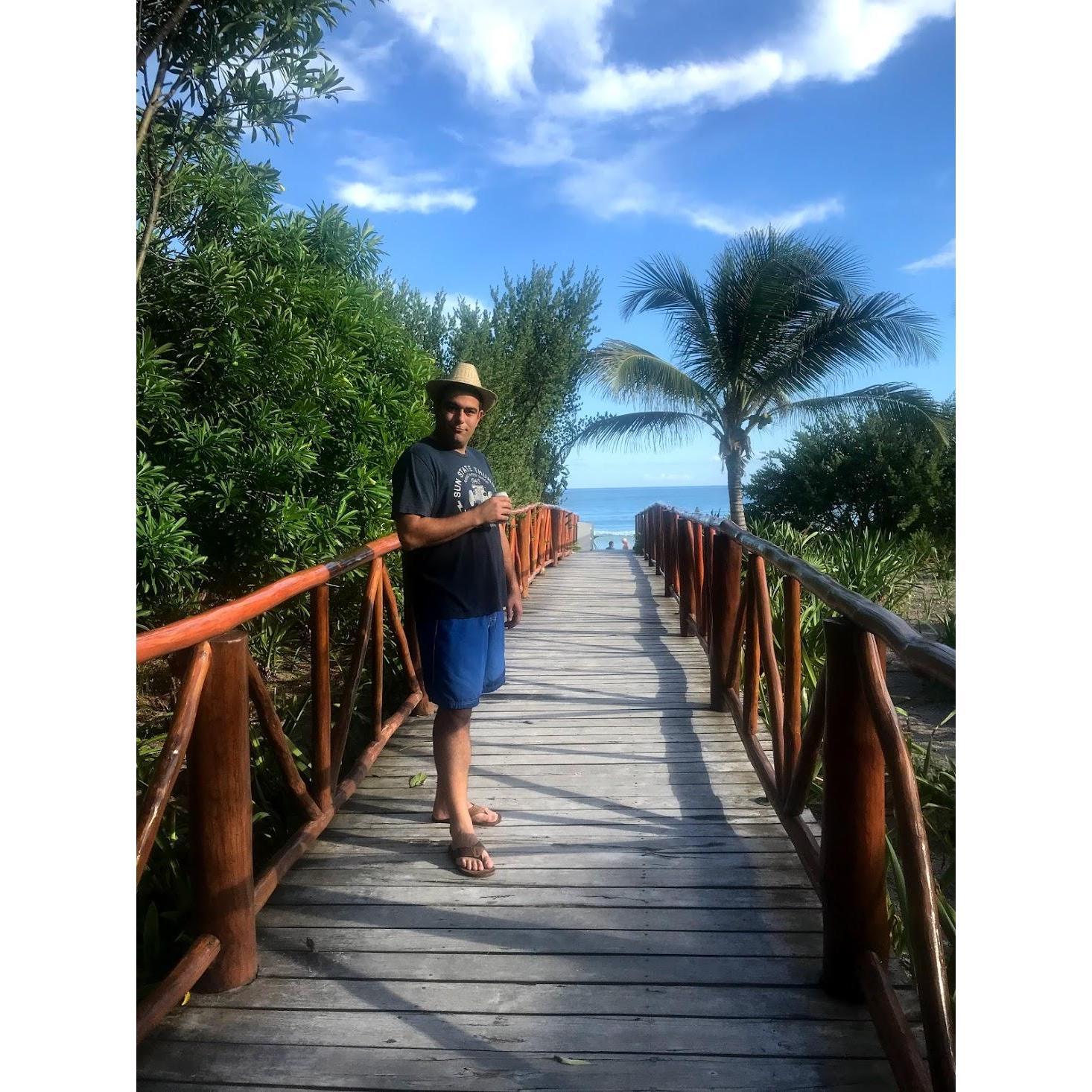 Resort Life - Checked out the short walk to the beach.