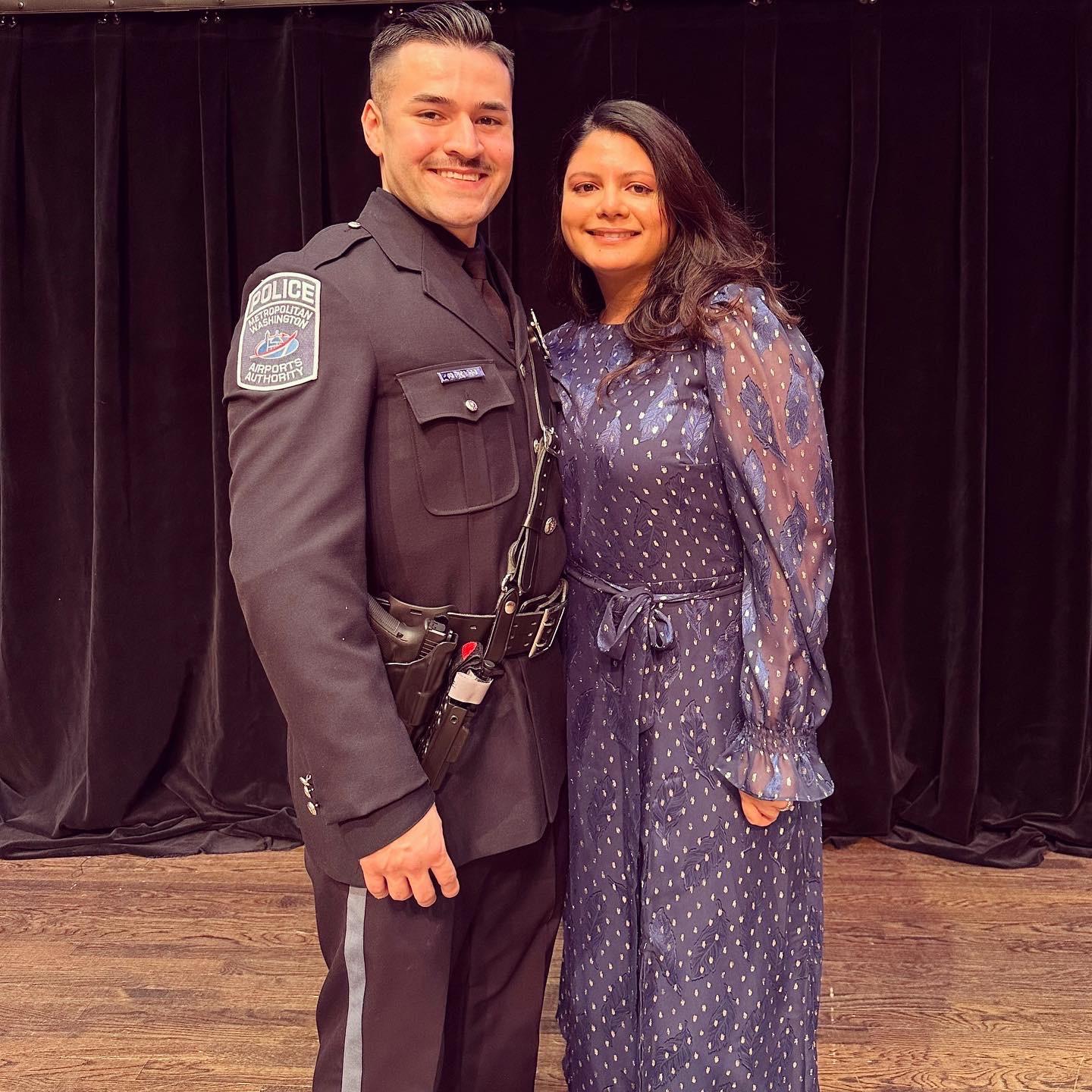 Another big milestone. Police Academy graduation!