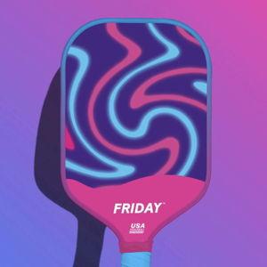 Friday Pickleball Paddle | Carbon Fiber (16mm)