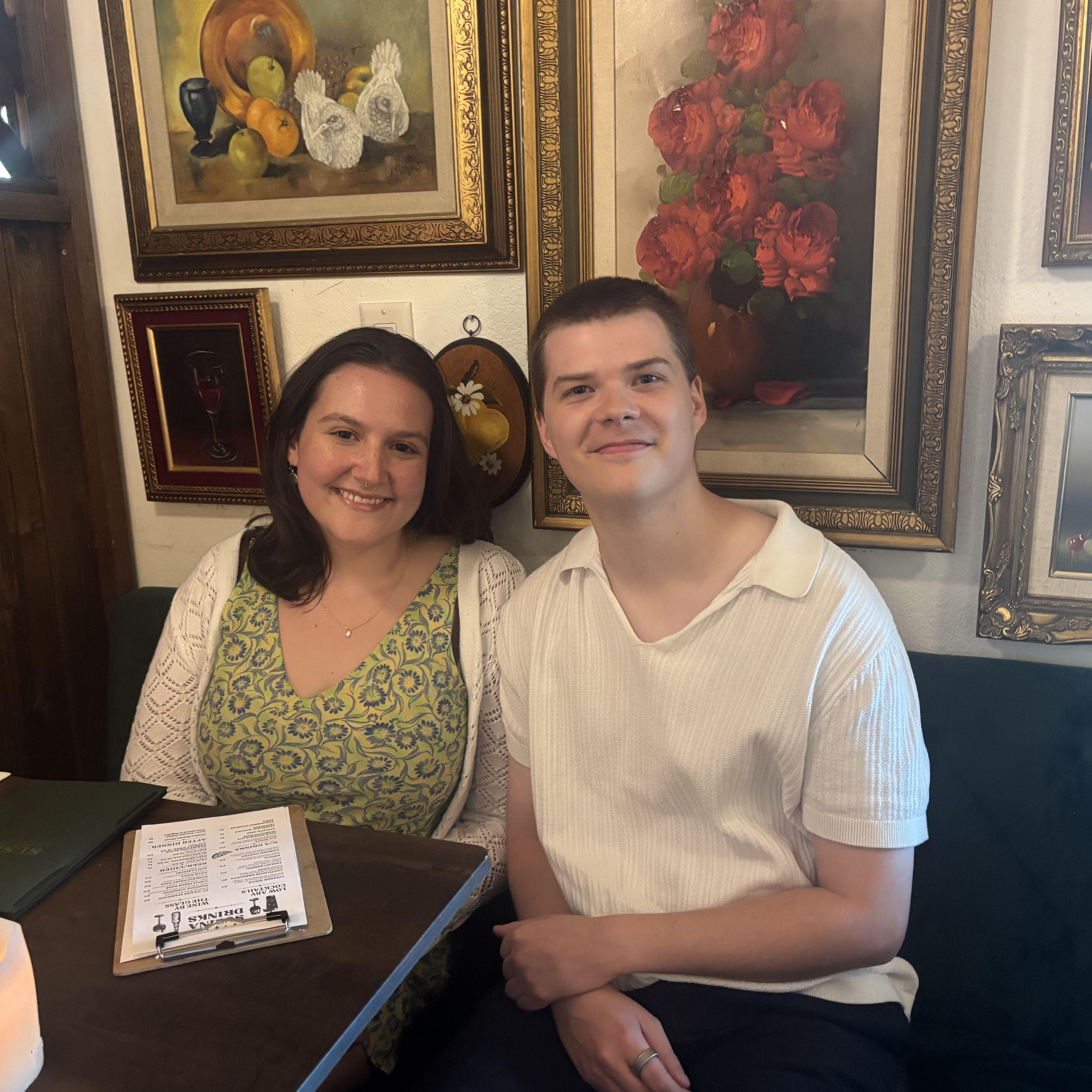 Dinner at Susina (shoutout Connor), May 2025