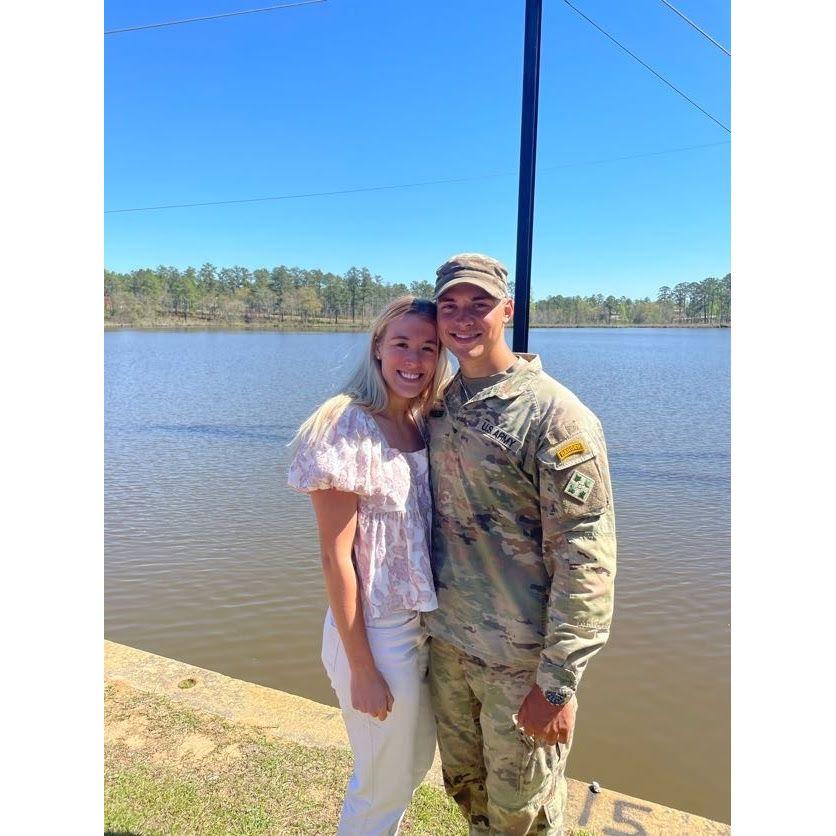 Ken's Ranger School Graduation.