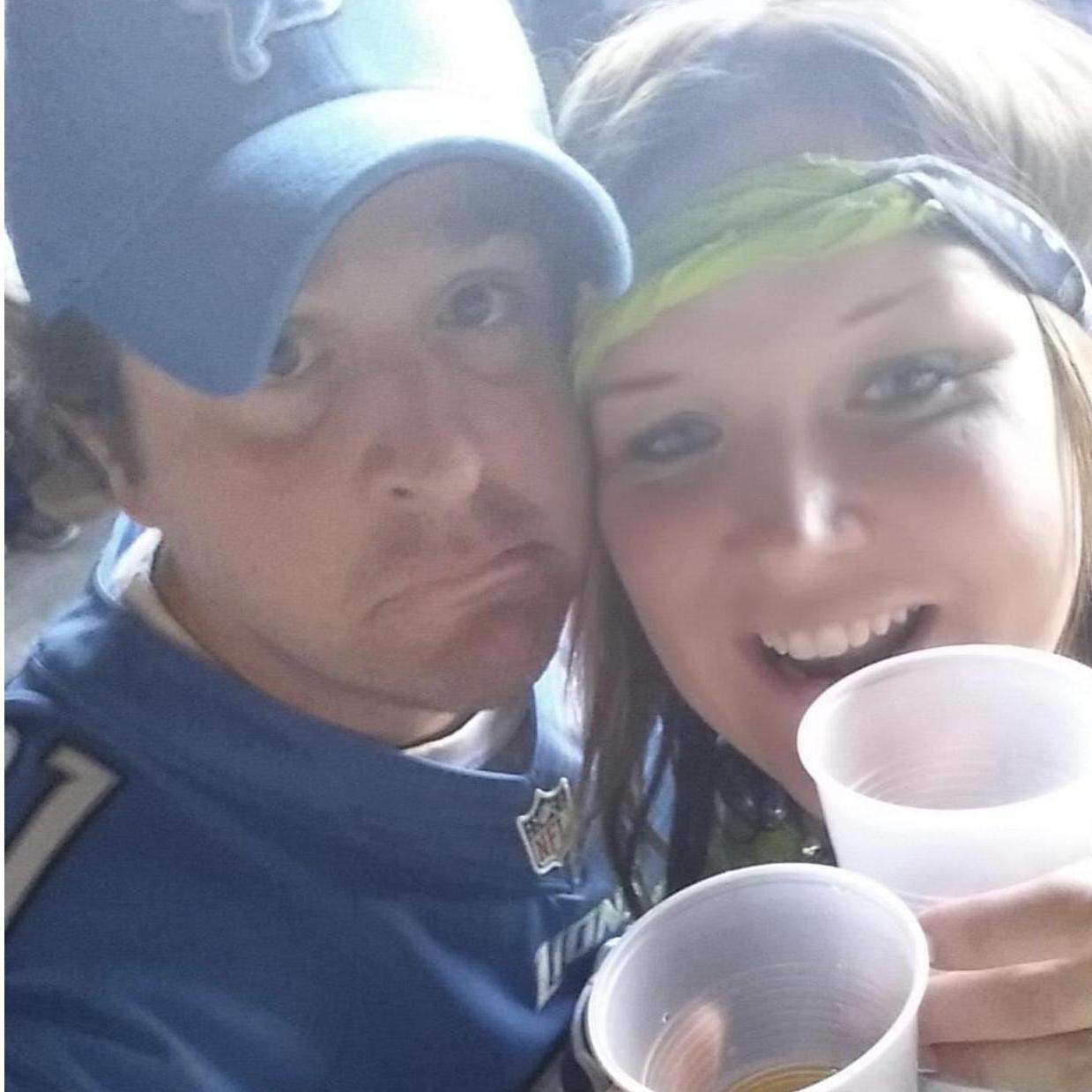 Epic Monday Night football game. Seattle Seahawks vs. Detroit Lions. Seahawks won!! October 2015