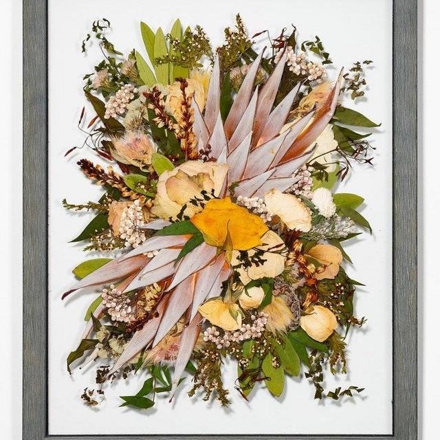 Pressed Wedding Bouquet