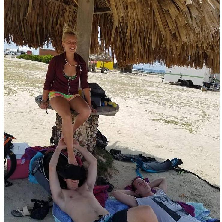 Aruba with the siblings!
