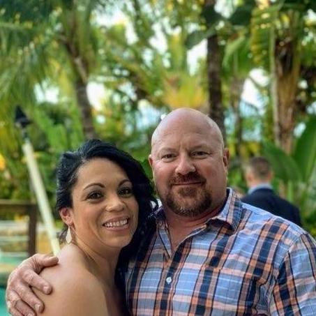 Celebrating at the Hardin wedding!