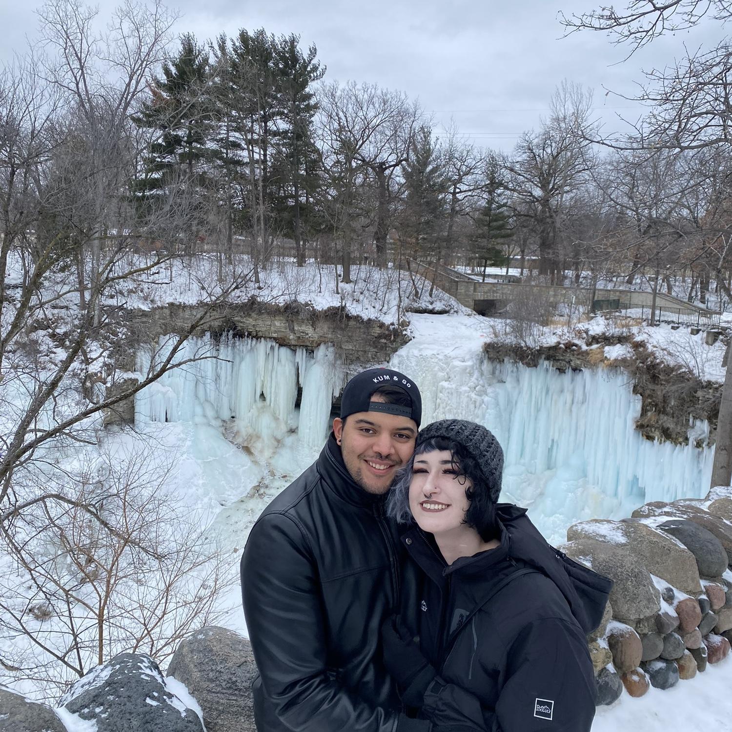 Minnehaha Falls, Minneapolis 02/2022