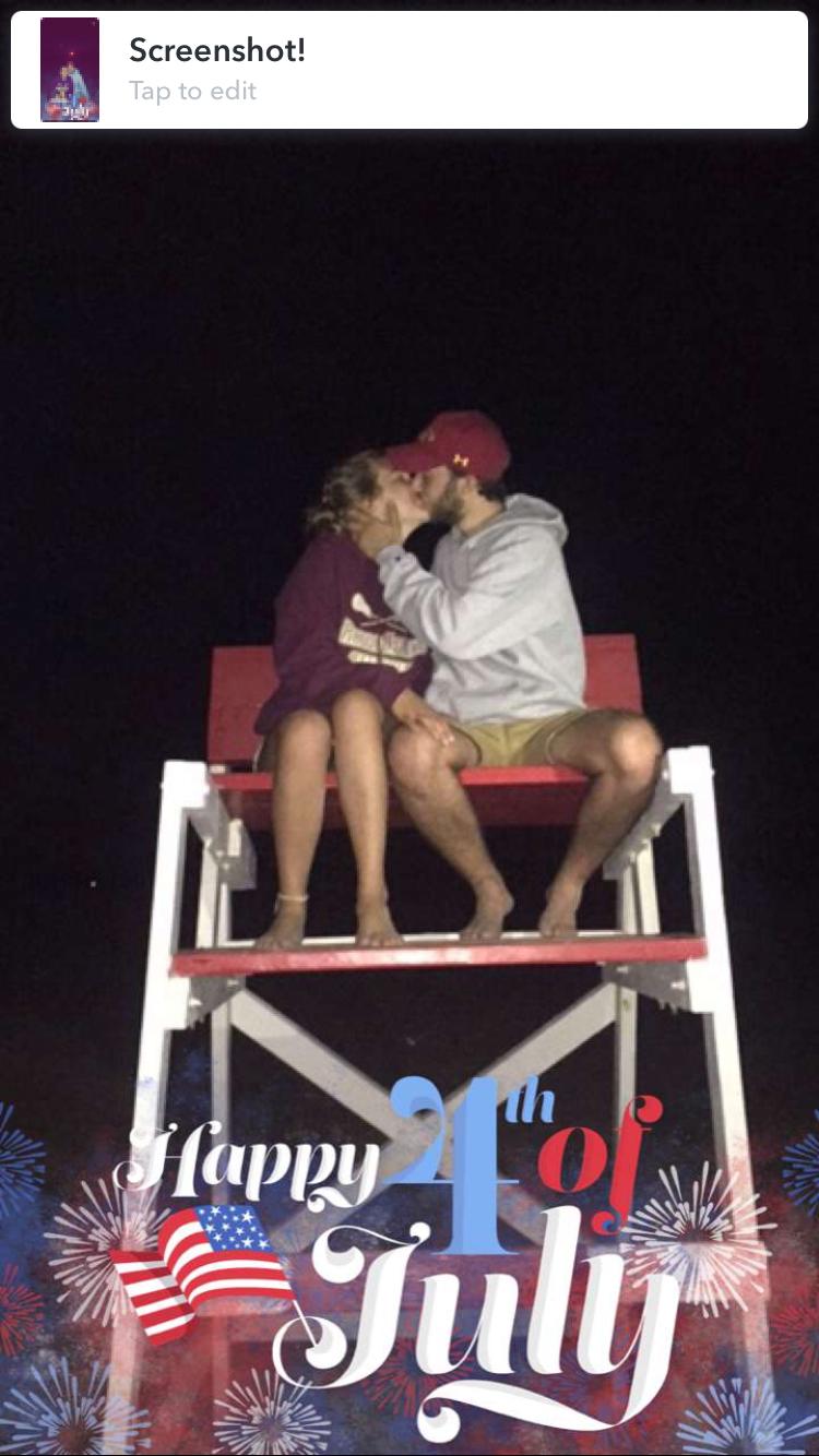 Our 1st Fourth of July together