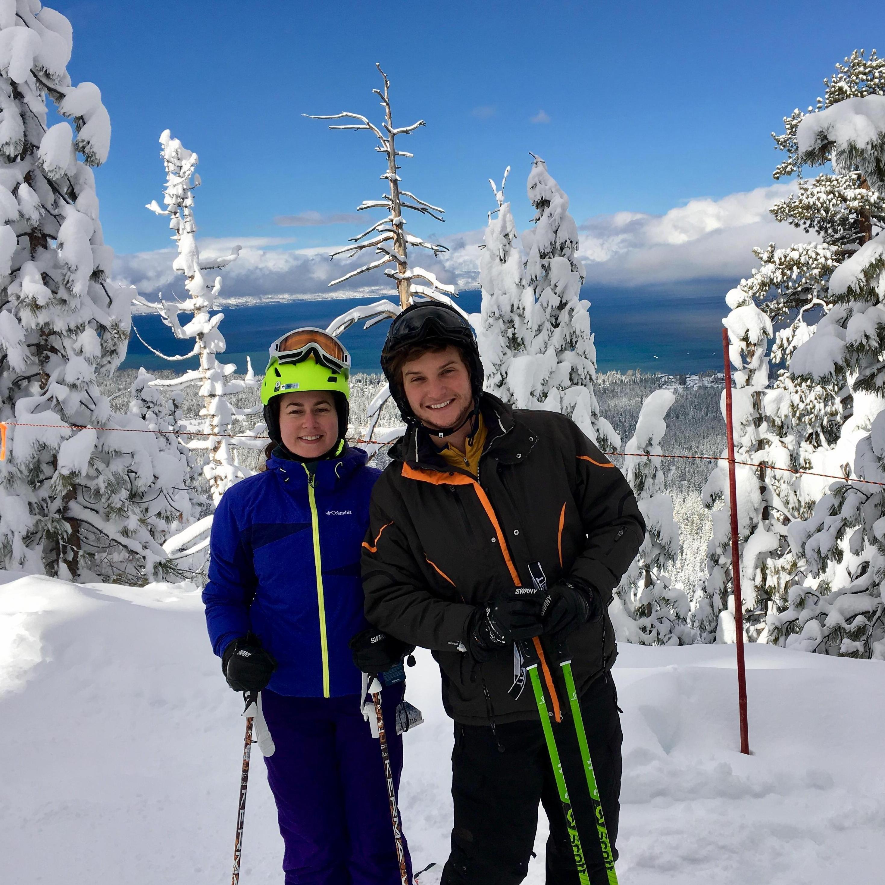 Our love of skiing