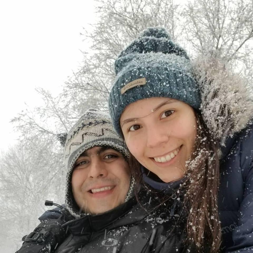 Winter storm prior to match day