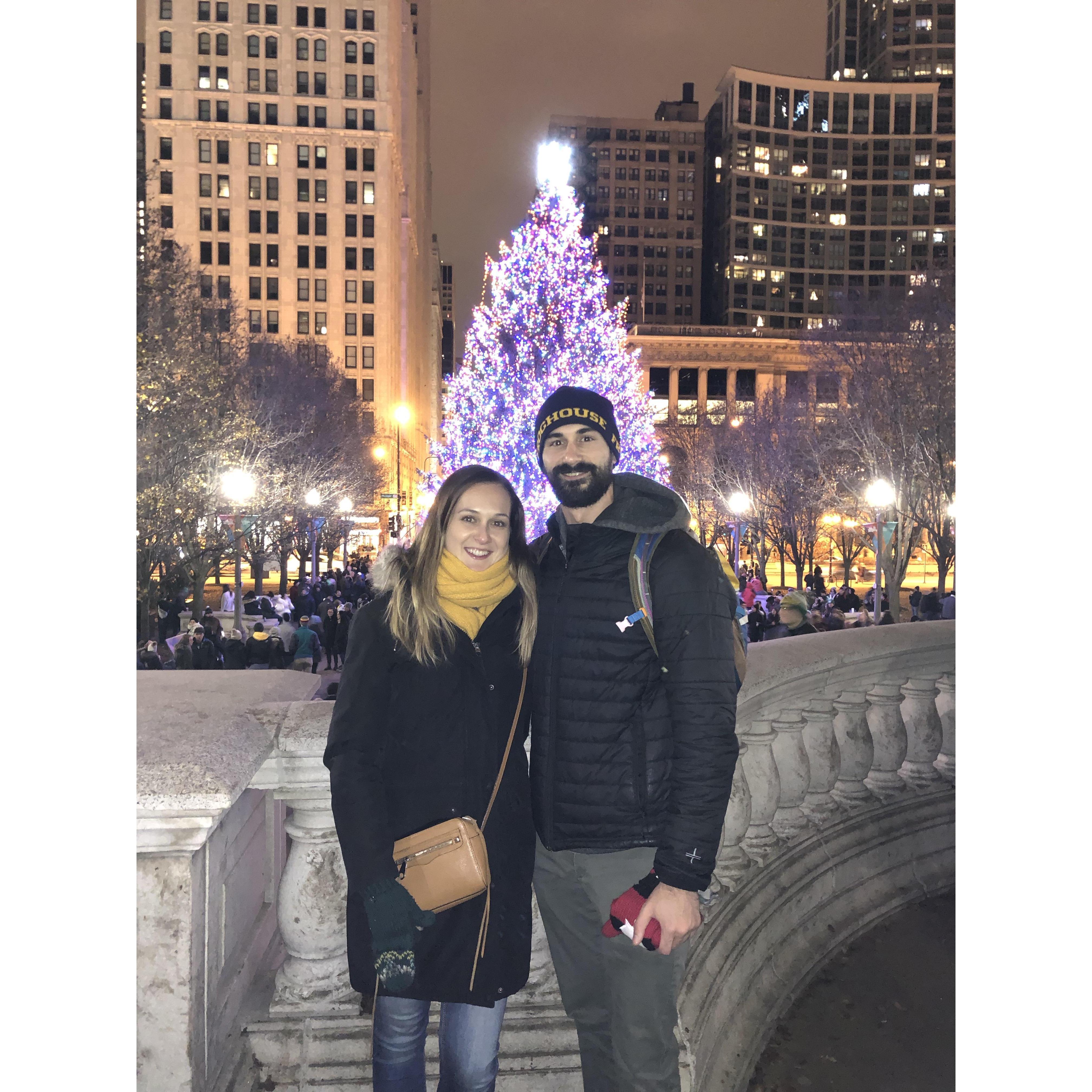 Our first photo together Dec 2018