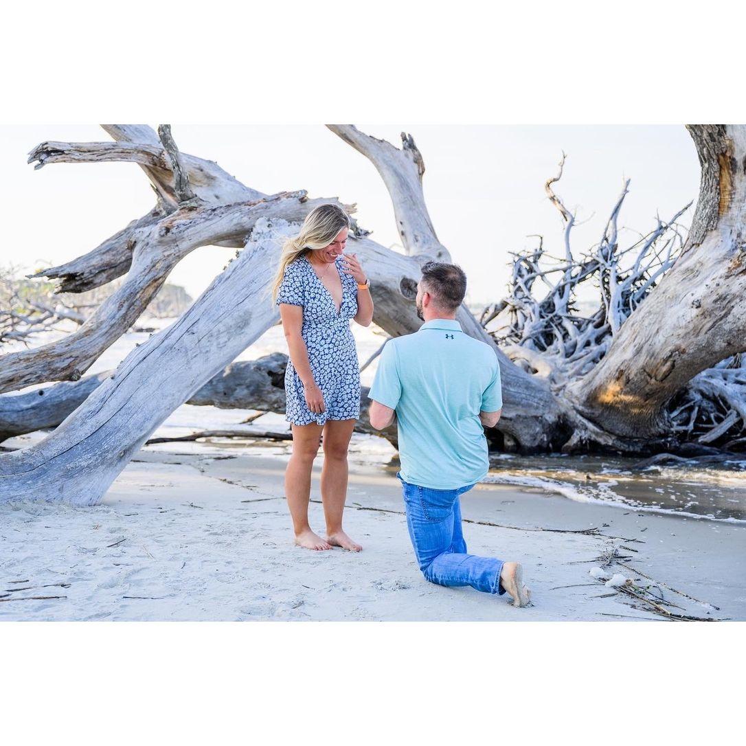 When Travis proposed!