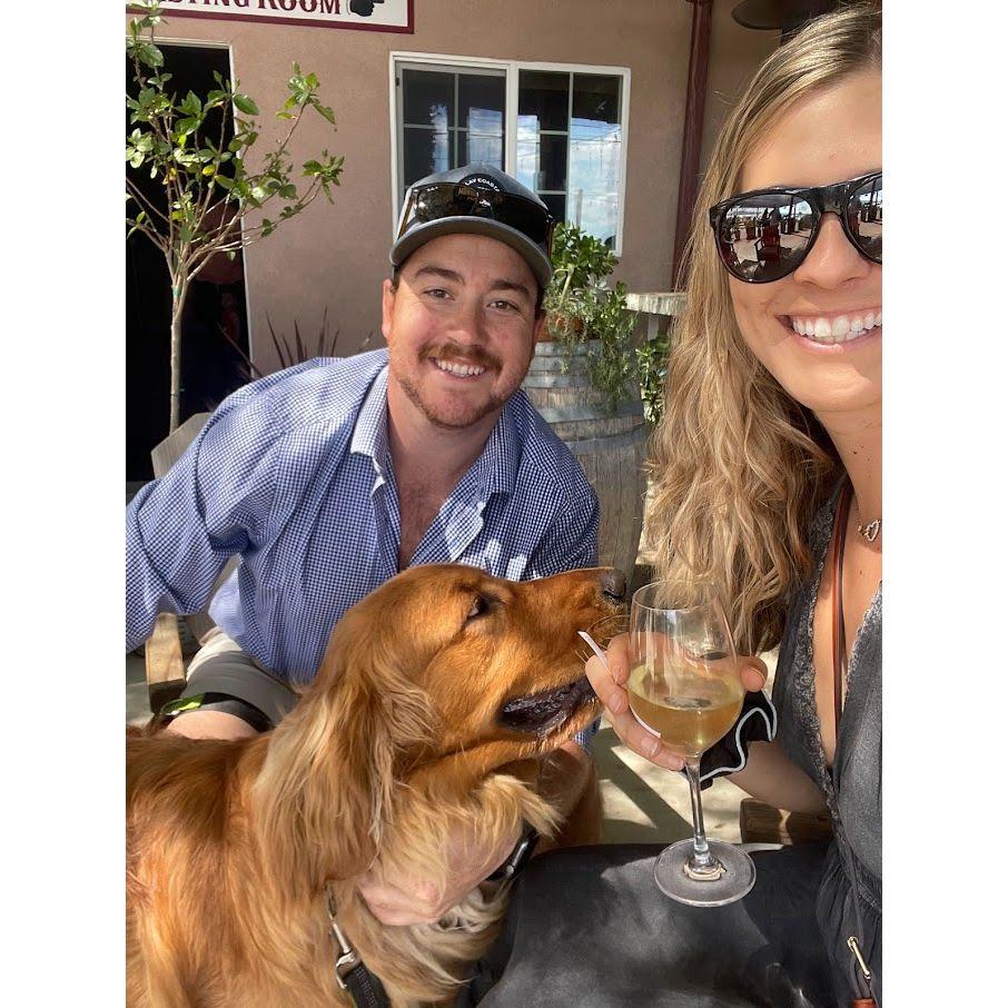 Celebrating Brandi's birthday in Winters, CA
