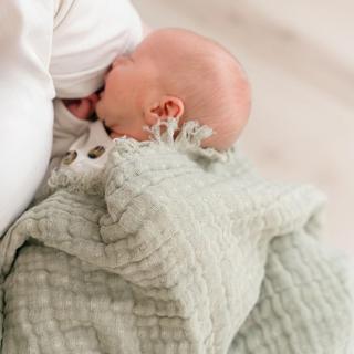 Kaleidescope Multi-Layer Muslin Baby Blanket