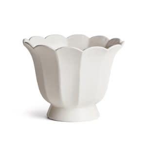 Mirabelle Fluted Cachepot 11x11x8