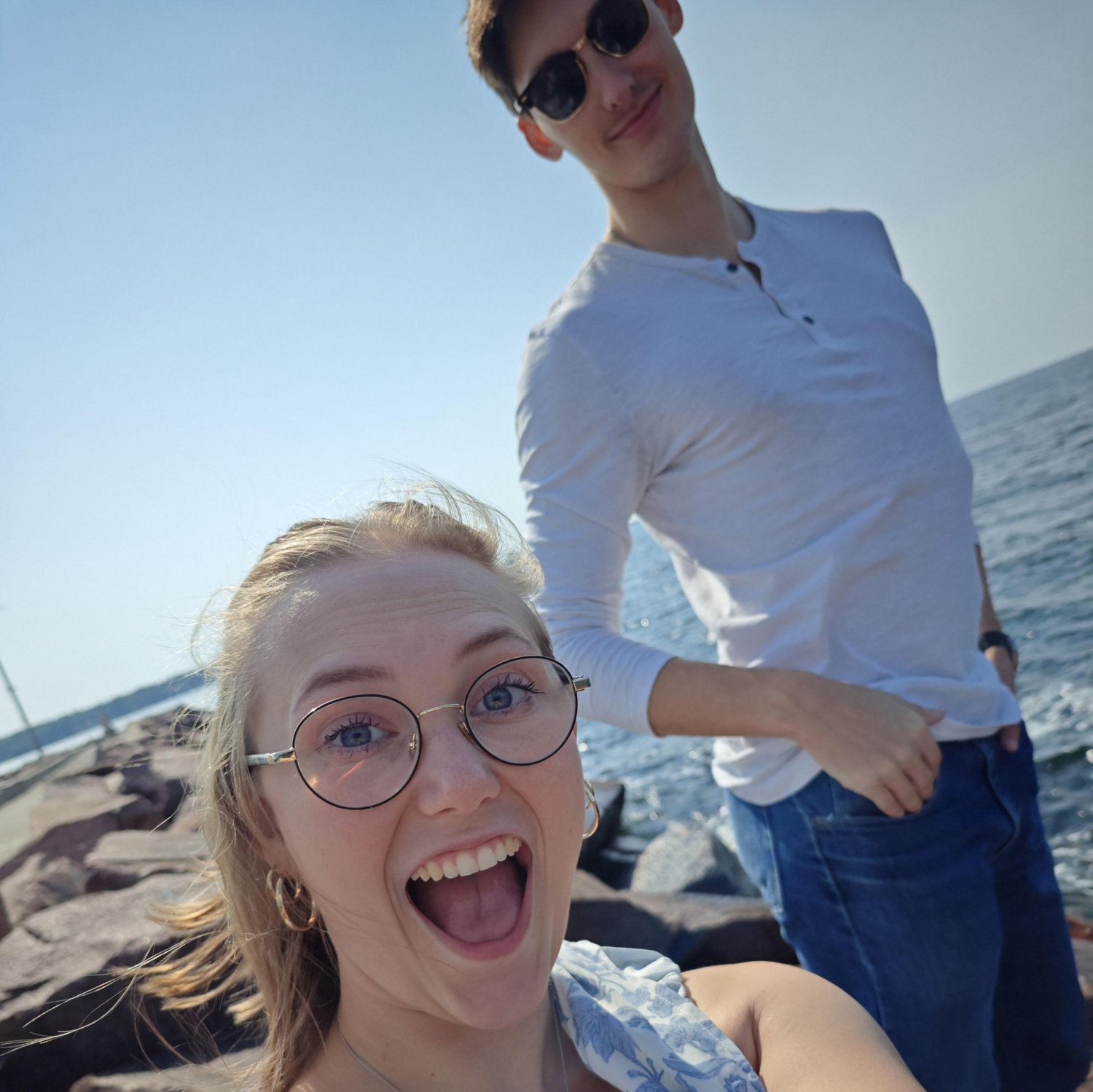 Exploring in Door County Wisconsin