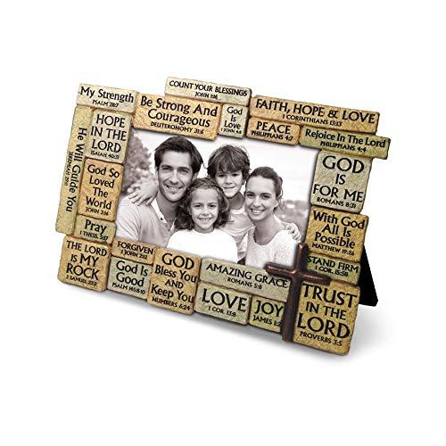 Lighthouse Christian Products Photo Frame-Stacked Stones (#17458)