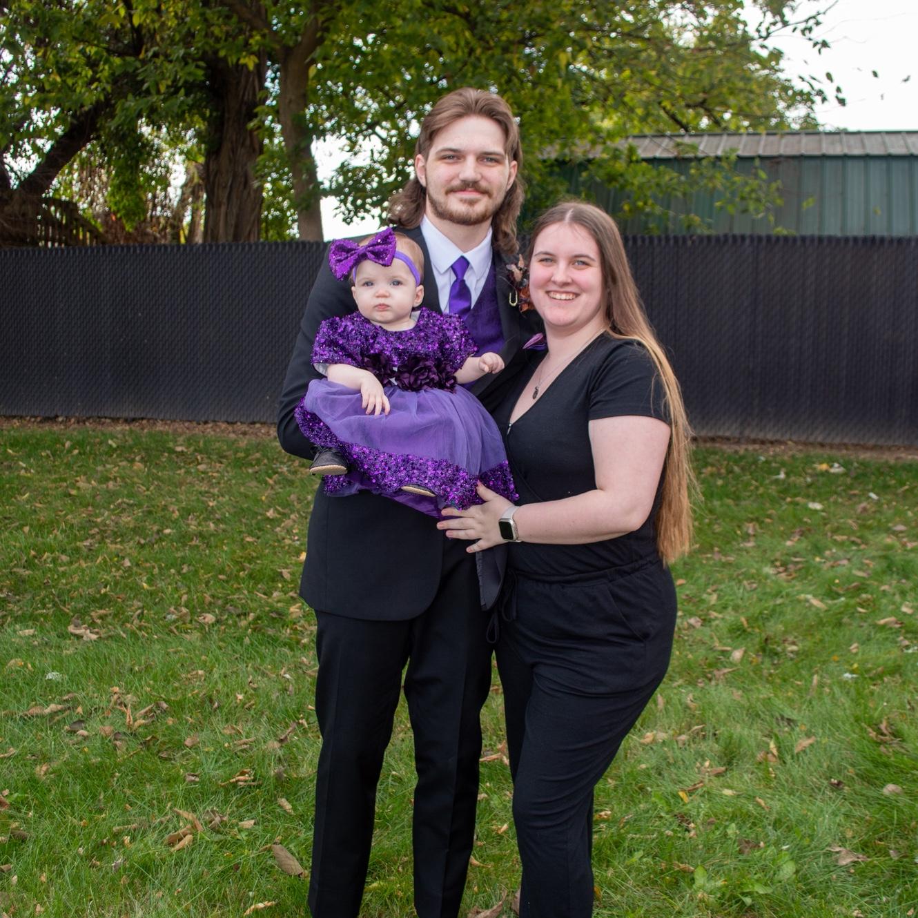 His aunts wedding