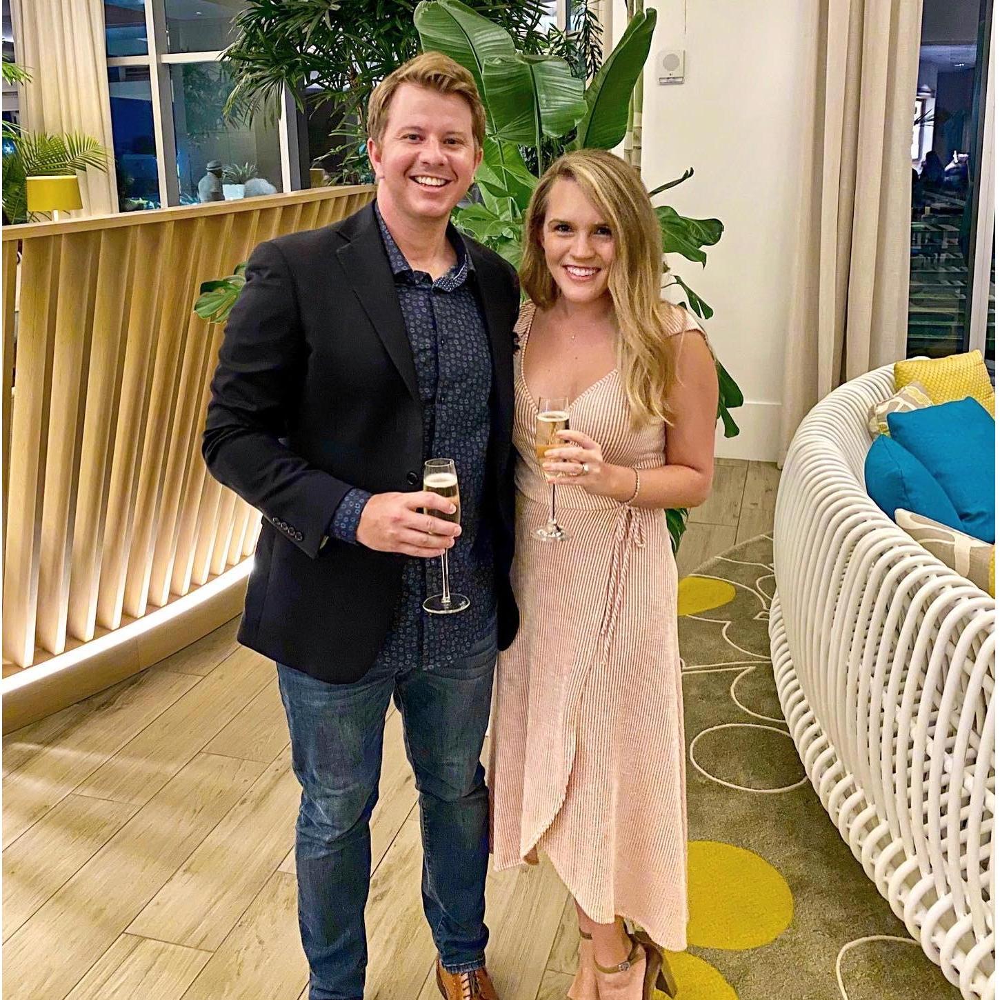 The day we got engaged!