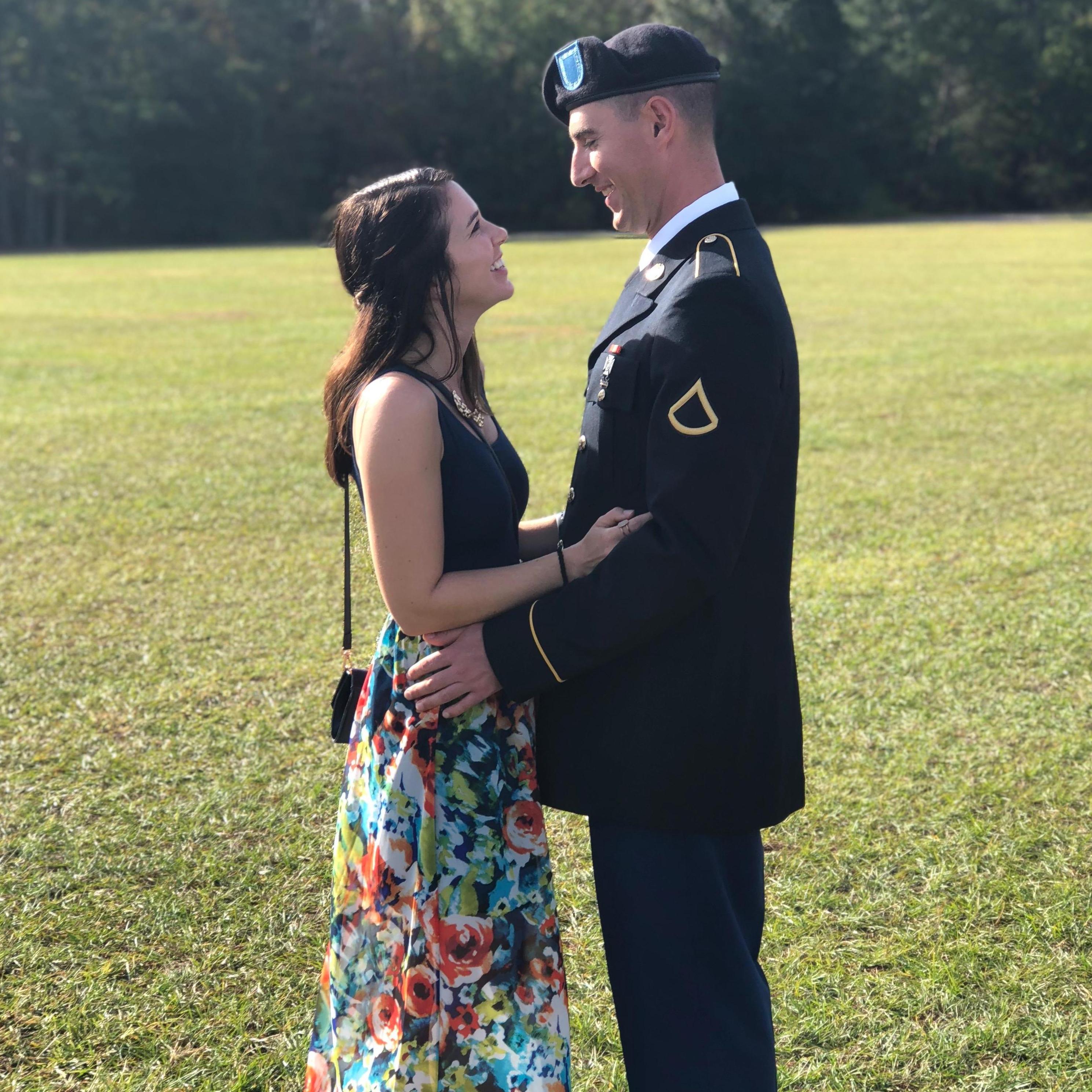 Brandon's Army Basic Training graduation