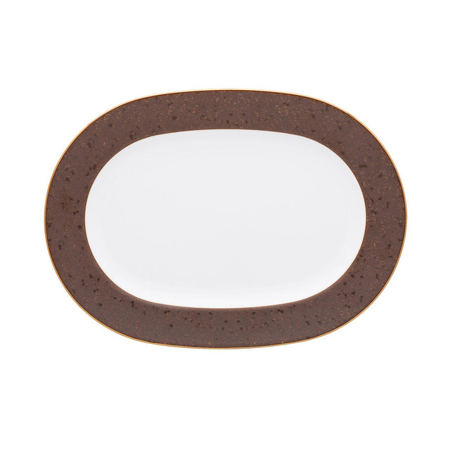 Noritake Tozan Oval Platter, 14"