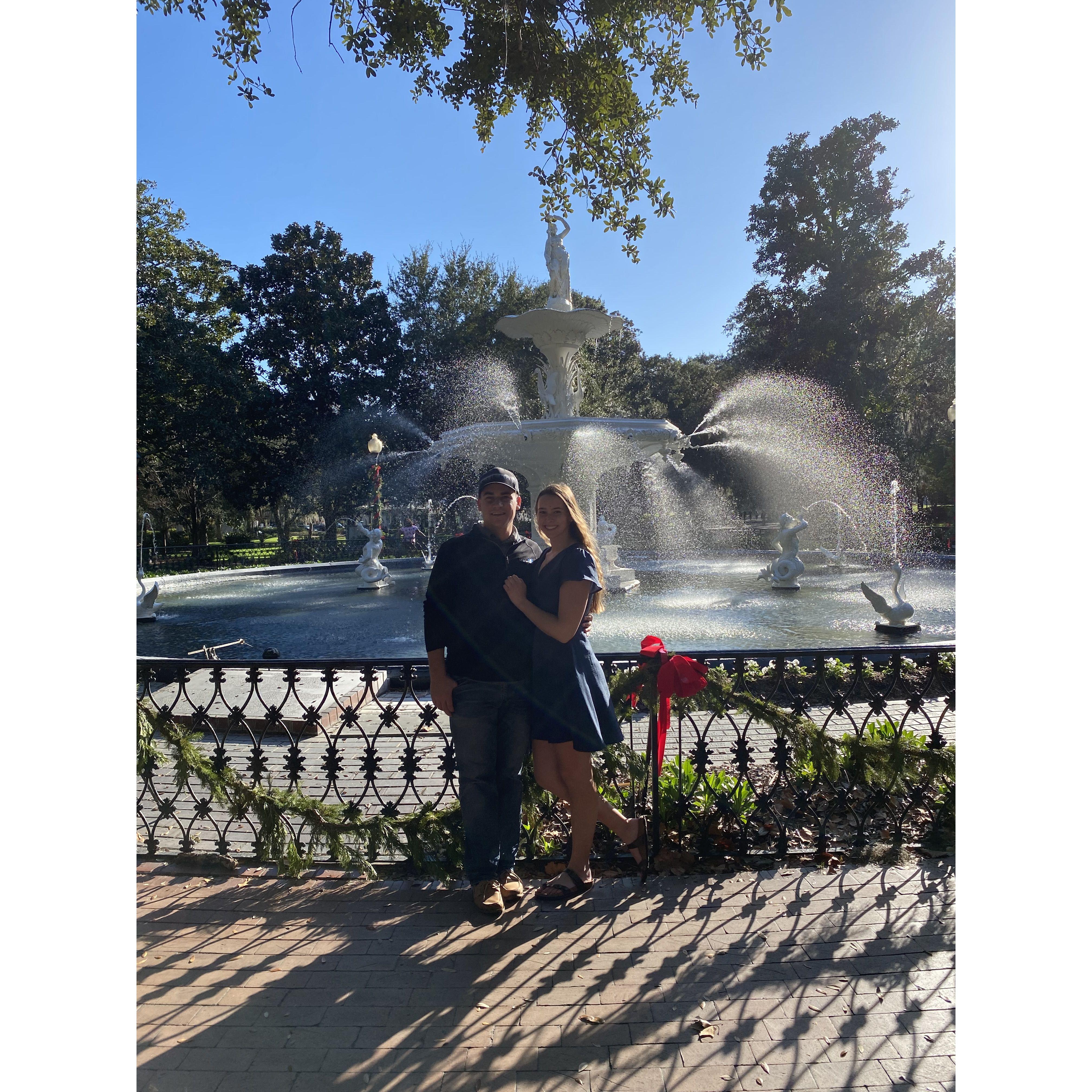 December 15, 2021: Road trip stop at Savannah, Georgia