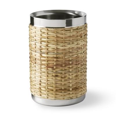 AERIN Woven & Silver Wine Chiller