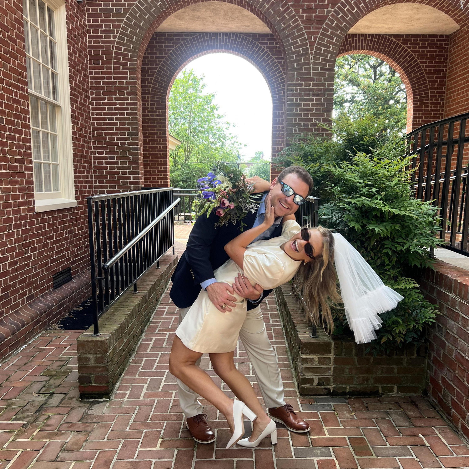 We love each other so much, we're doing it twice!