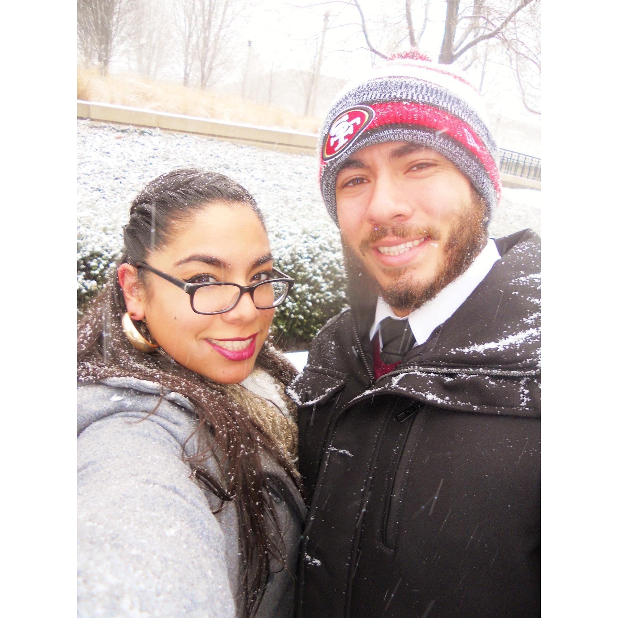 Snow Adventure in Chicago 2015