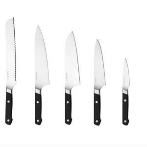 Misen 5-Piece Knife Set, Black