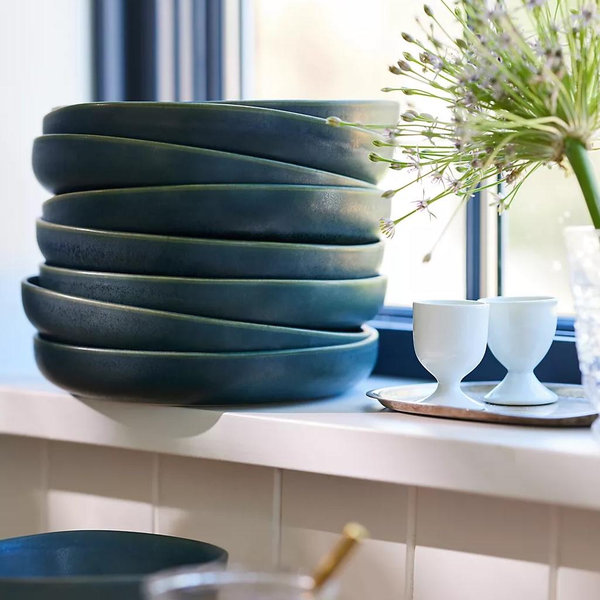 The Jasper Portuguese Stoneware Pasta Bowls, Set of 4