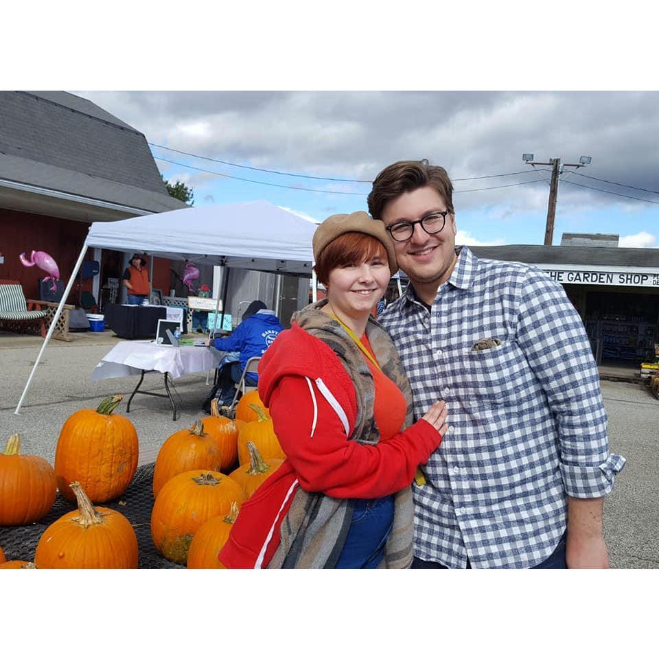 Pumpkin picking