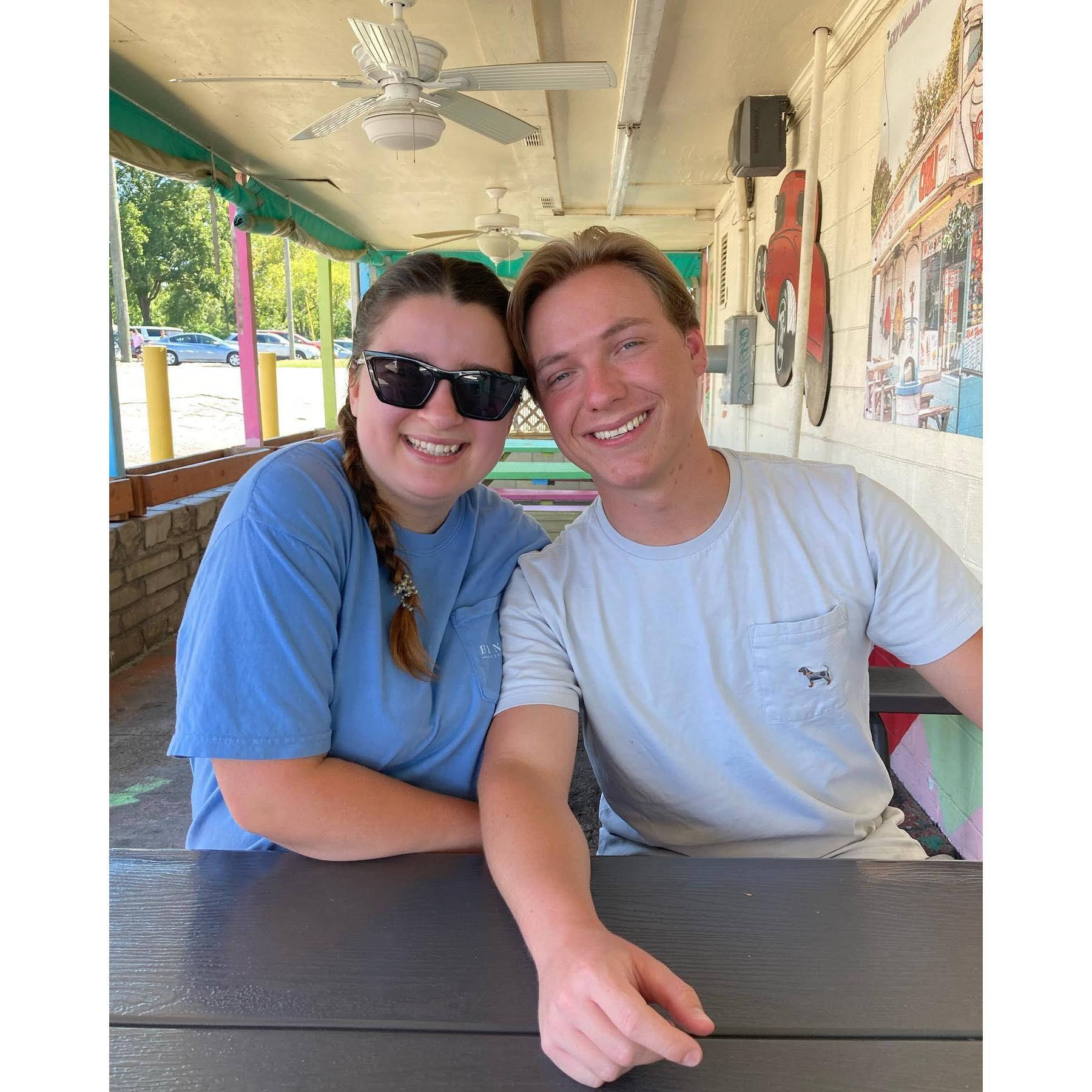Always exploring fun places in Nashville together.