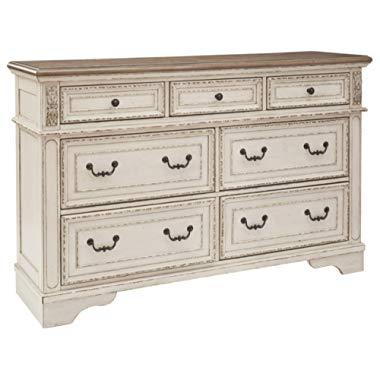 Signature Design by Ashley B743-31 Realyn Dresser Chipped White