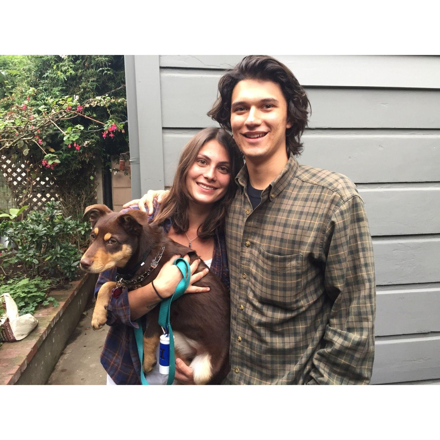 October 2016: Reunited after separate road trips. Morgan just adopted Tennesse.