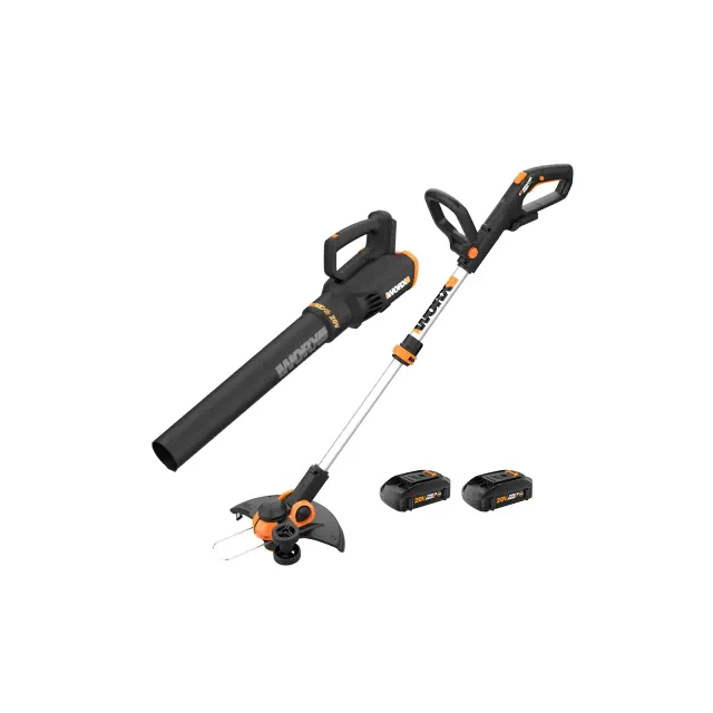 Worx WG928 20V Power Share GT 3.0 Trimmer & Turbine Blower