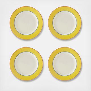 Kit Kemp Calypso Salad Plate, Set of 4