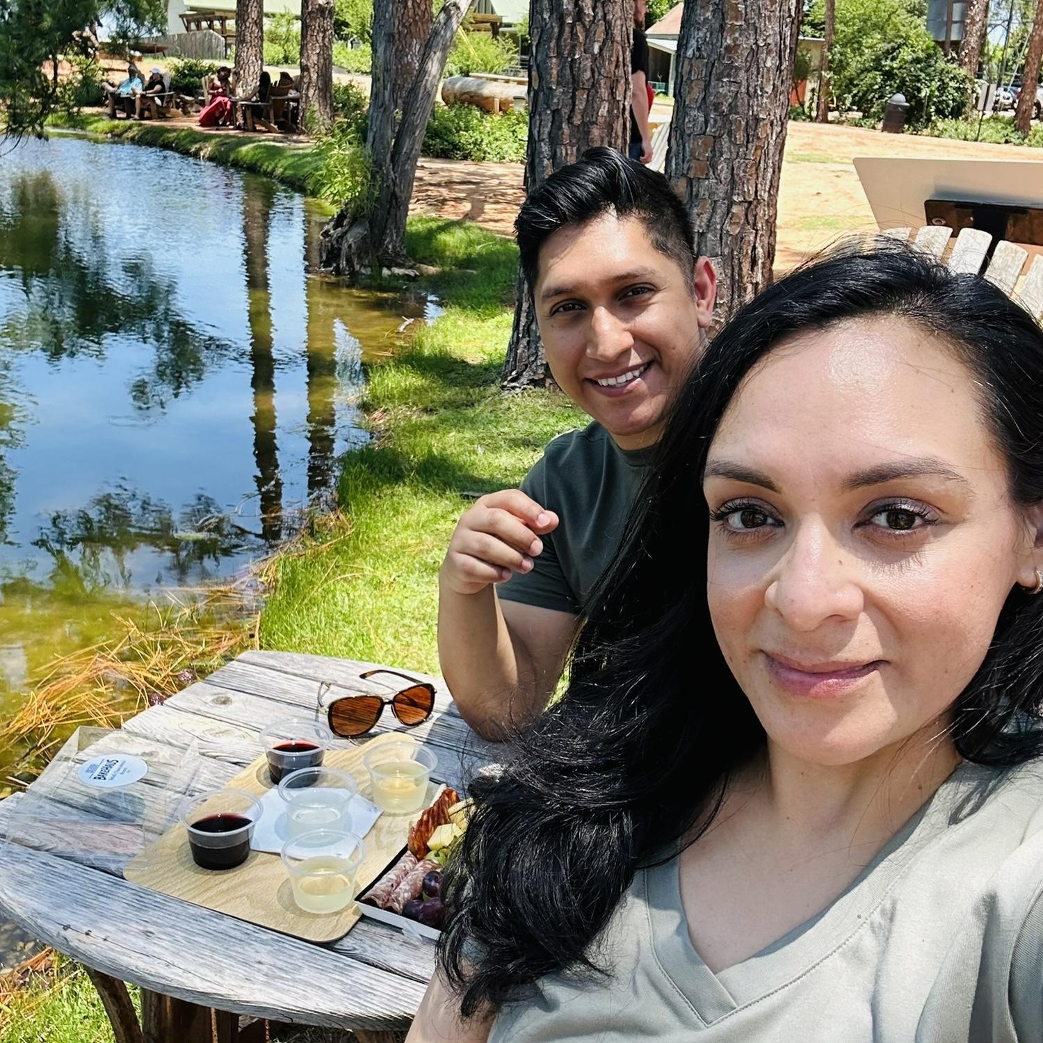 6/1/25 — A little wine, cheese, and the water’s calm. You can’t be in Fredericksburg and not savor this peace.