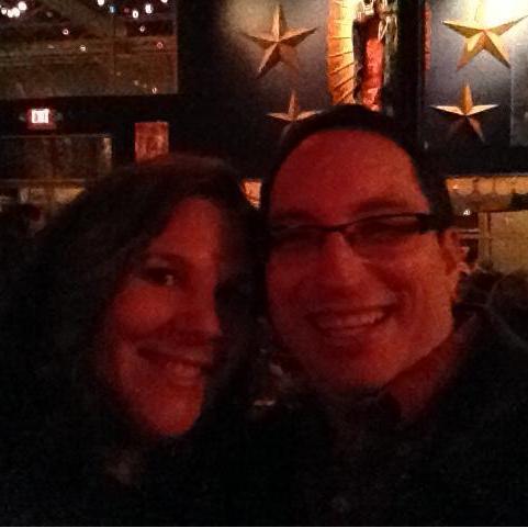 Our first photo together - Bone Garden 2013!