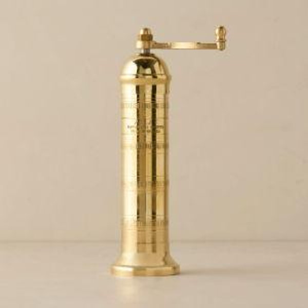 Atlas Brass Salt Mill 8"