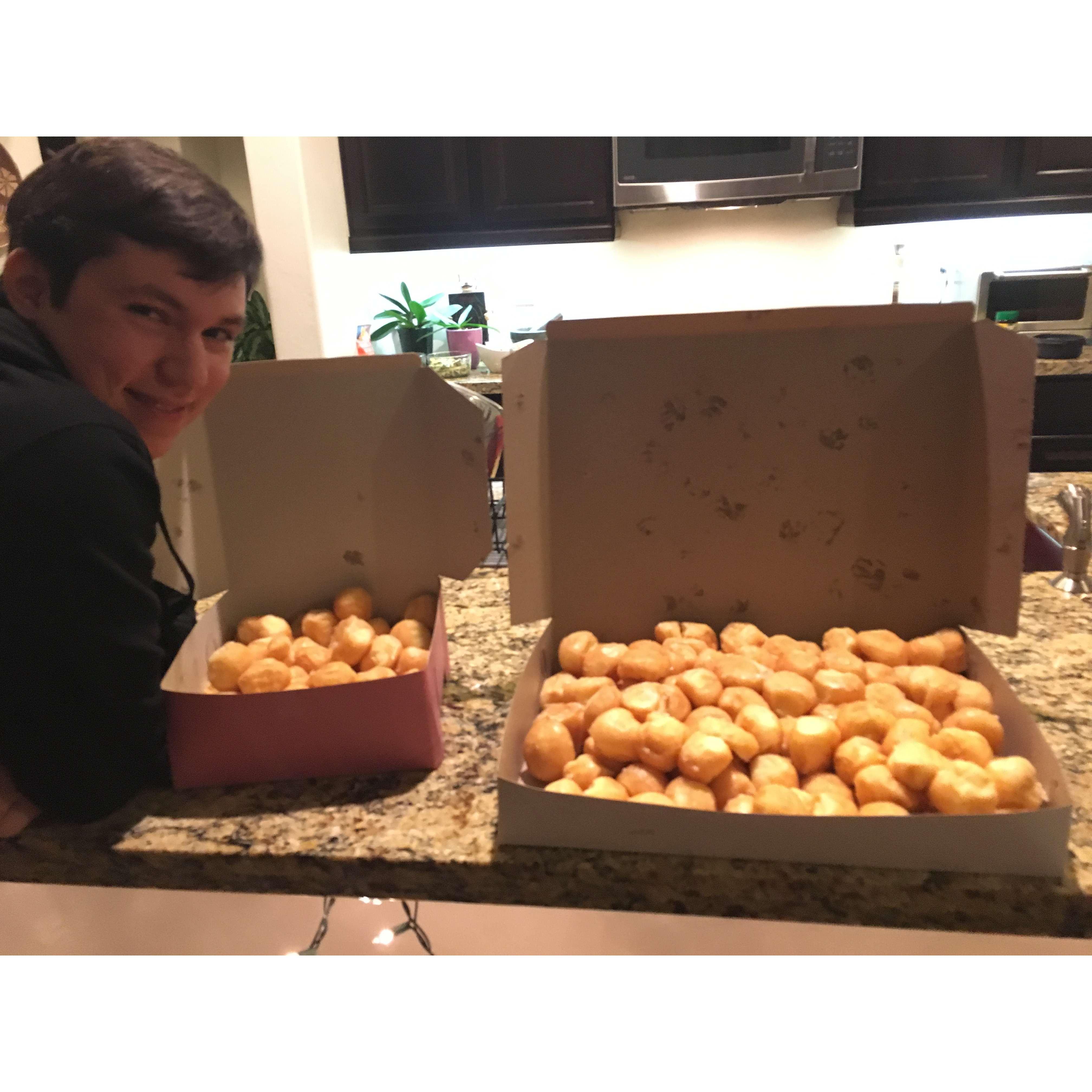The time Eric accidentally bought 12 dozen doughnut holes