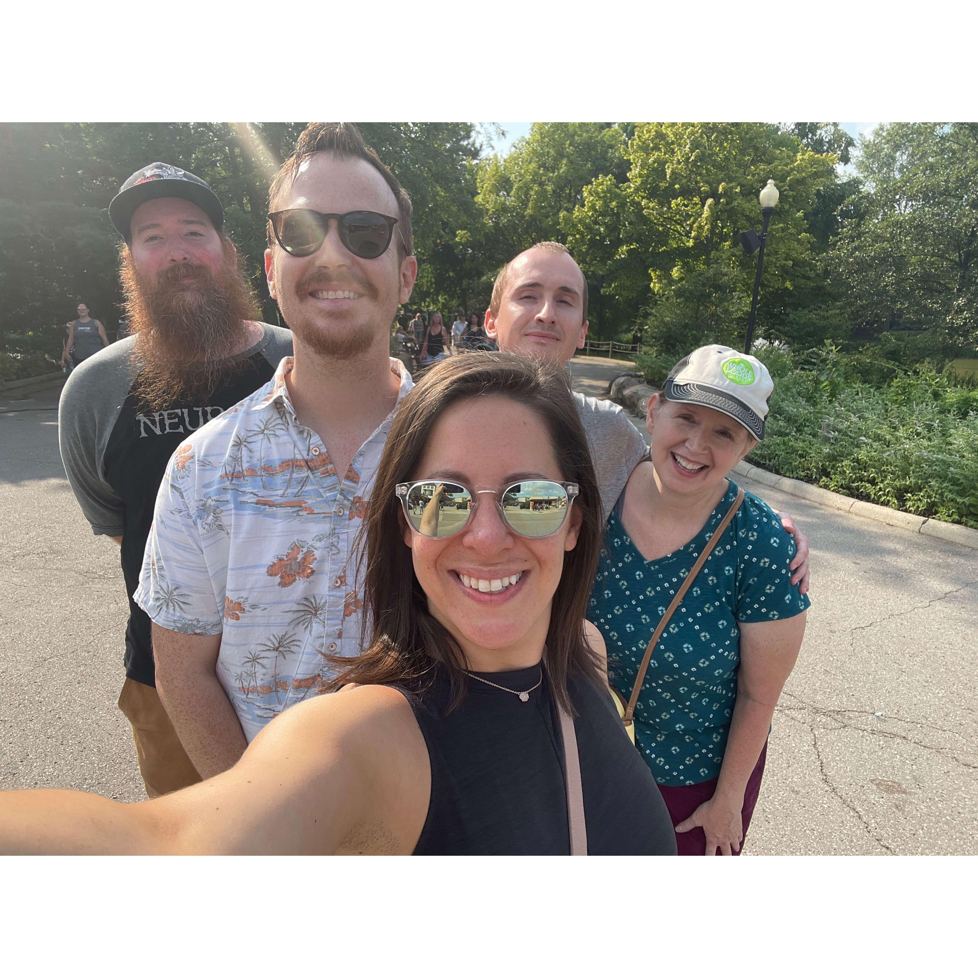 Columbus Zoo with the fam. 2021.