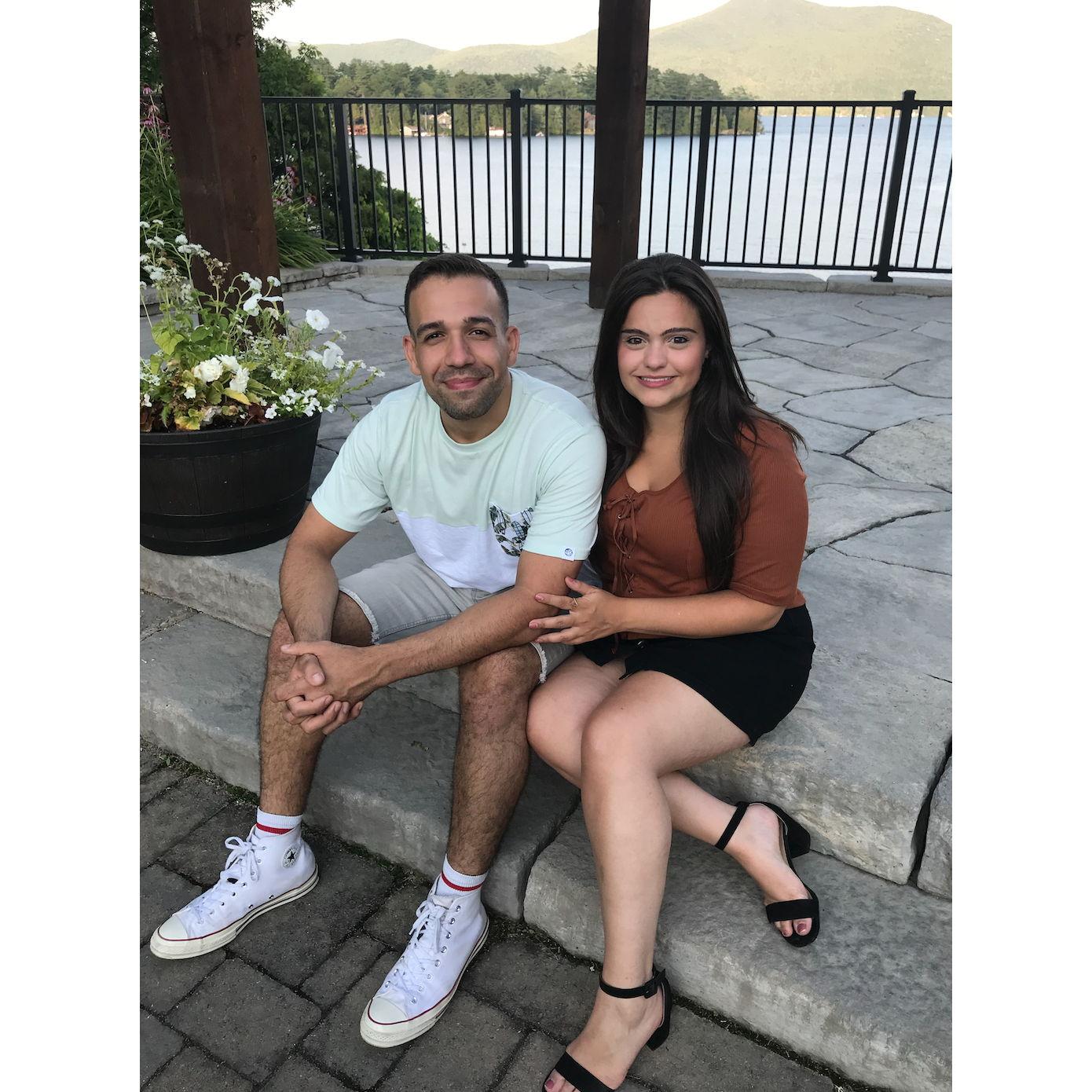 Summer sun is so sweet, especially at Blue Water Manor restaurant in Bolton Landing. It's a great restaurant if you've got the time to check it out!