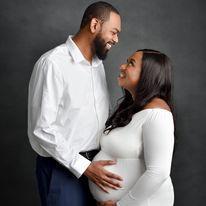 Maternity photos expecting our little King