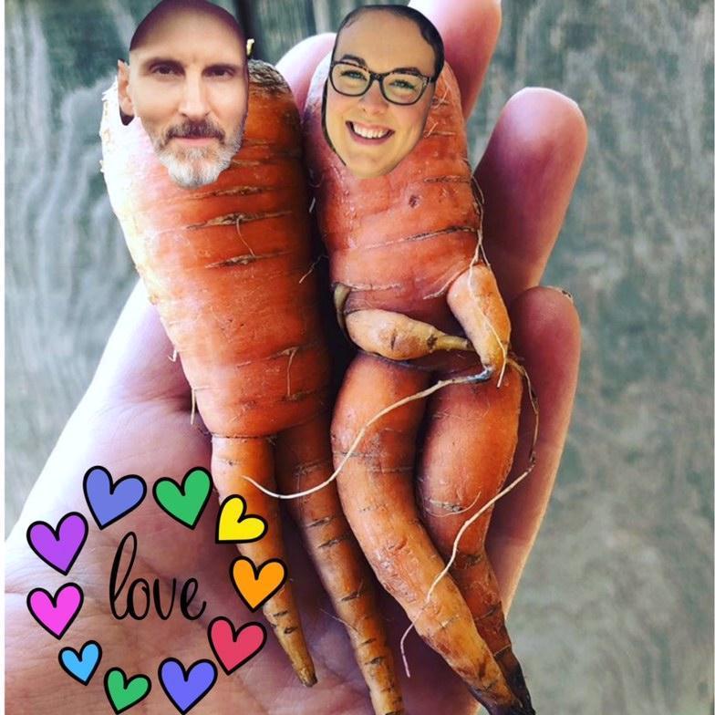 I found us in carrot form once 😁