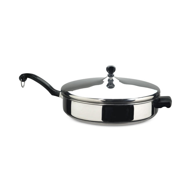 Farberware Classic Series Stainless Steel 4.5-Qt. Sauté Pan & Lid
